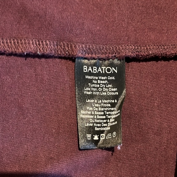 Babaton Plum peplum top - Picture 4 of 4